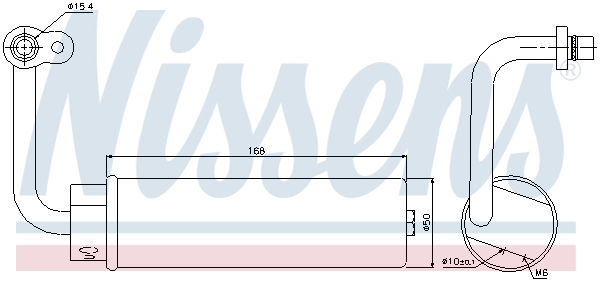 NISSENS 95445 изсушител,...