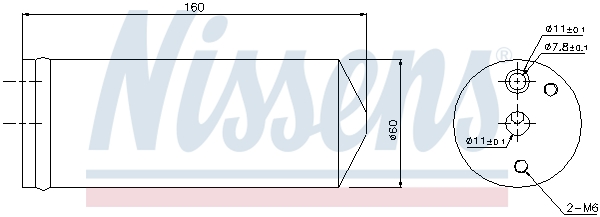 NISSENS 95477 изсушител,...