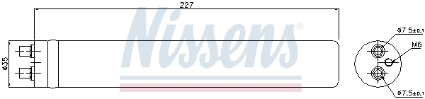 NISSENS 95480 изсушител,...