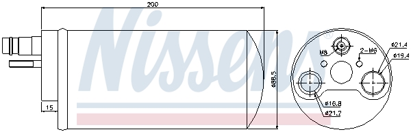 NISSENS 95494 изсушител,...