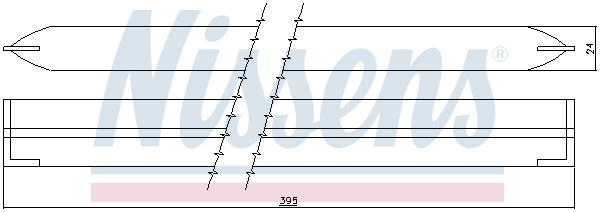 NISSENS 95500 изсушител,...