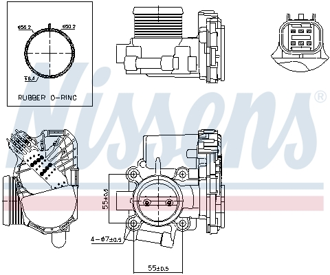 NISSENS 955009 ** FIRST FIT...