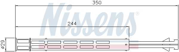 NISSENS 95502 изсушител,...