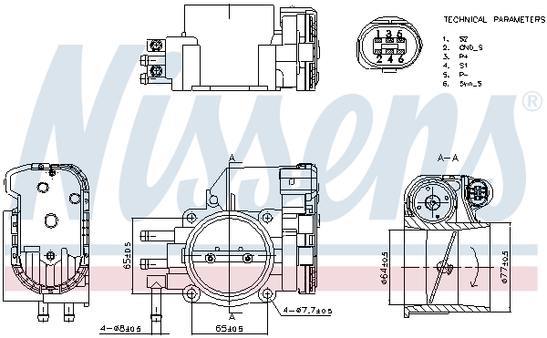 NISSENS 955036 ** FIRST FIT...