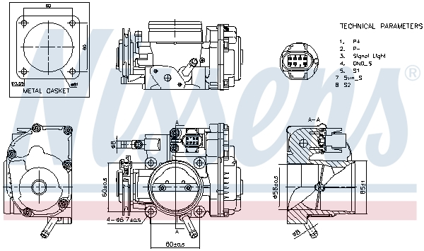 NISSENS 955063 ** FIRST FIT...