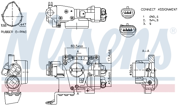NISSENS 955074 ** FIRST FIT...
