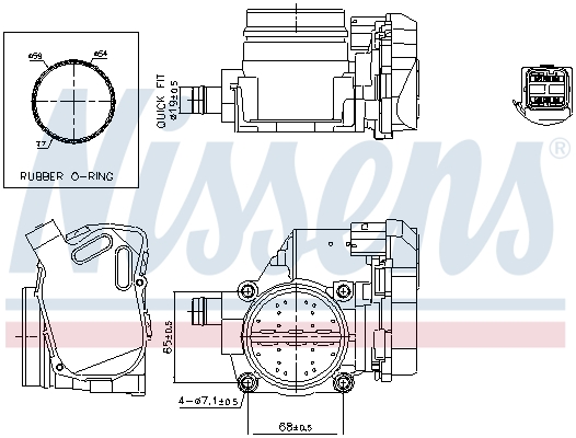 NISSENS 955116 ** FIRST FIT...