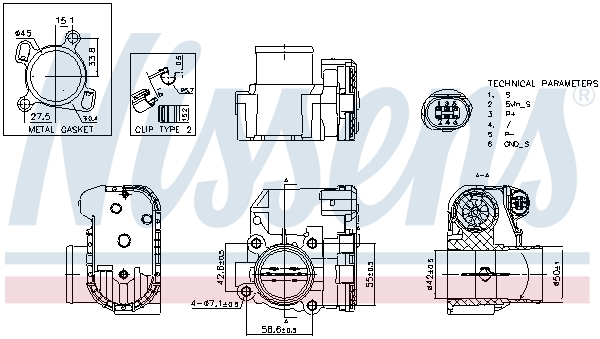 NISSENS 955191 ** FIRST FIT...