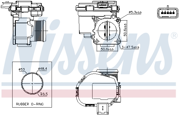 NISSENS 955291 ** FIRST FIT...