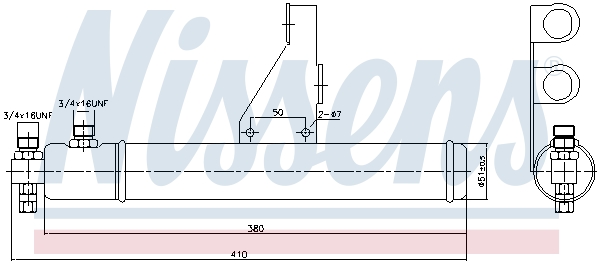 NISSENS 95606 изсушител,...