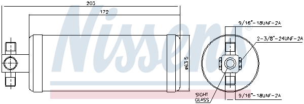 NISSENS 95976 изсушител,...