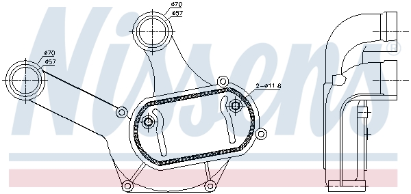 NISSENS 961520 Intercooler