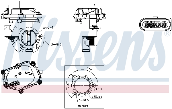 NISSENS 98340 ** FIRST FIT...