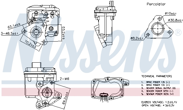 NISSENS 98402 ** FIRST FIT...