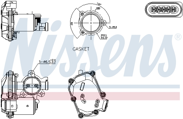 NISSENS 98419 ** FIRST FIT...