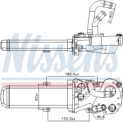 NISSENS 989412 ** FIRST FIT...