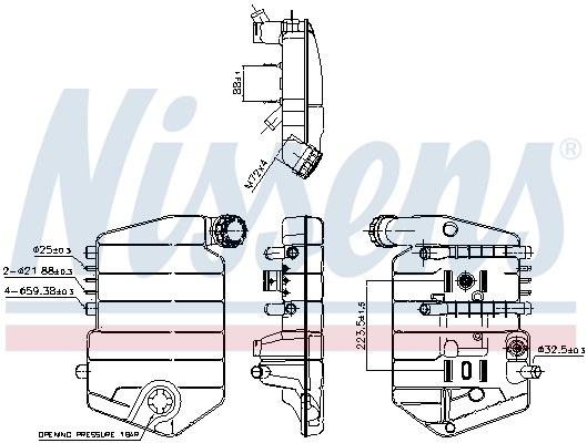 NISSENS 996024 ** FIRST FIT...