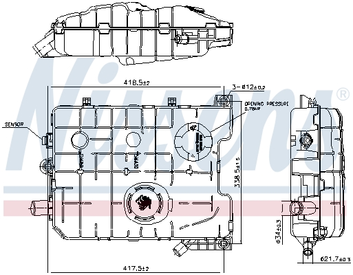 NISSENS 996058 ** FIRST FIT...