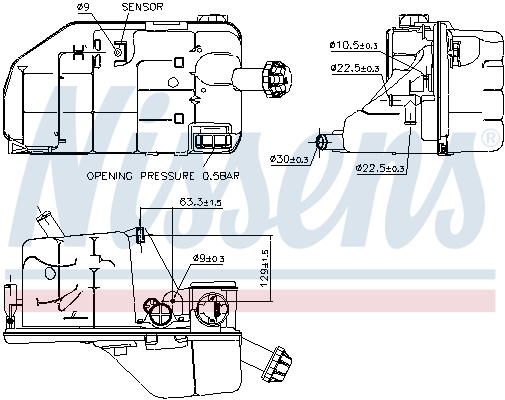 NISSENS 996062 ** FIRST FIT...