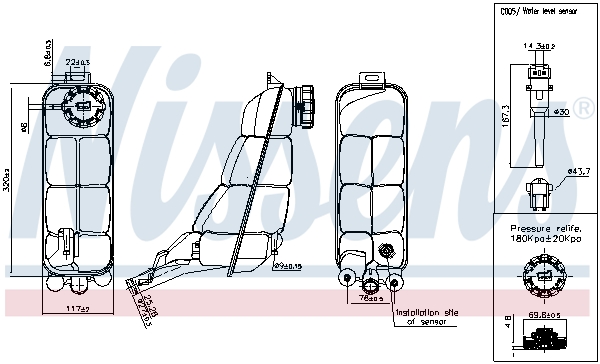 NISSENS 996152 ** FIRST FIT...