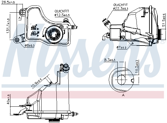 NISSENS 996153 ** FIRST FIT...