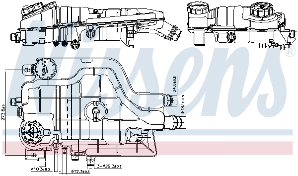 NISSENS 996205 разширителен...