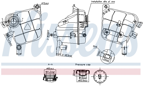 NISSENS 996207 разширителен...