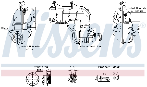 NISSENS 996221 ** FIRST FIT...