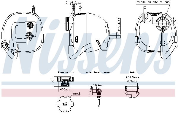 NISSENS 996222 ** FIRST FIT...