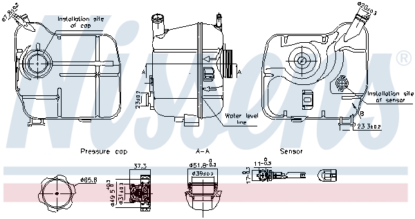 NISSENS 996239 разширителен...