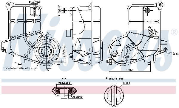 NISSENS 996291 ** FIRST FIT...