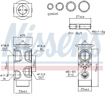 NISSENS 999234 ** FIRST FIT...