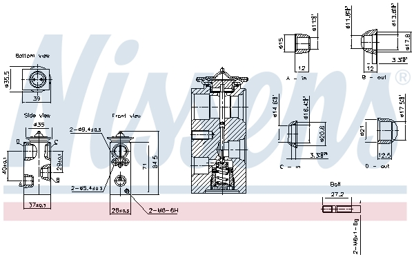 NISSENS 999459 Expansion...