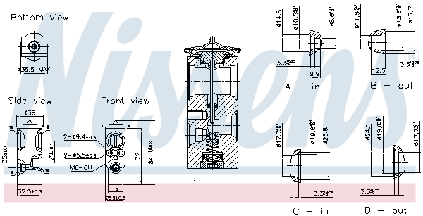 NISSENS 999462 Expansion...