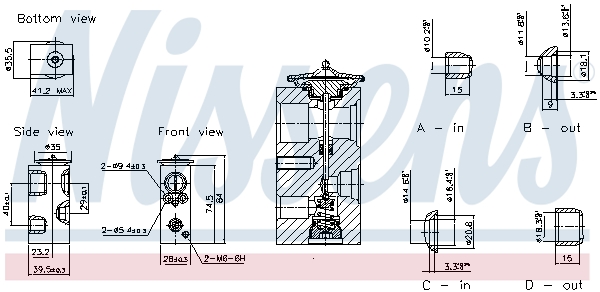 NISSENS 999463 Expansion...