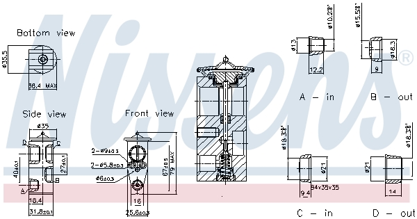 NISSENS 999465 Expansion...
