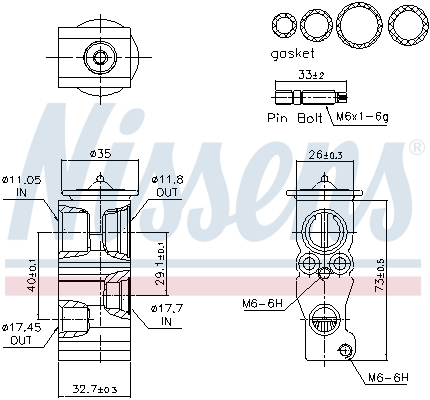 NISSENS 999468 Expansion...
