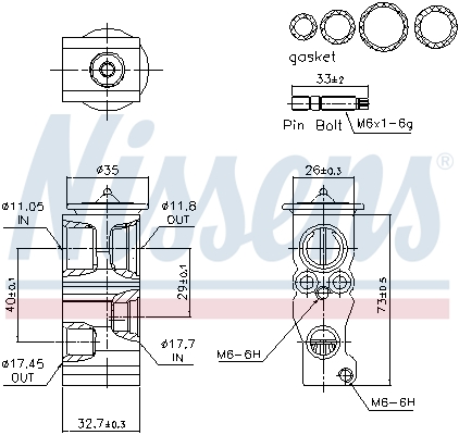 NISSENS 999469 Expansion...