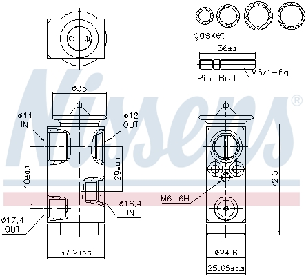 NISSENS 999471 Expansion...