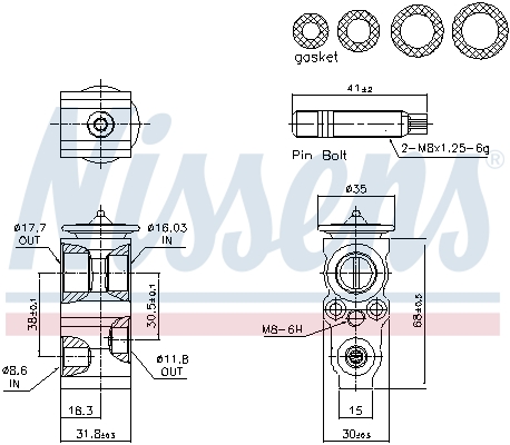 NISSENS 999475 Expansion...