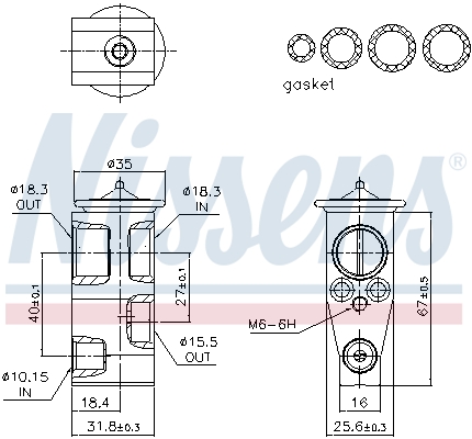 NISSENS 999478 Expansion...