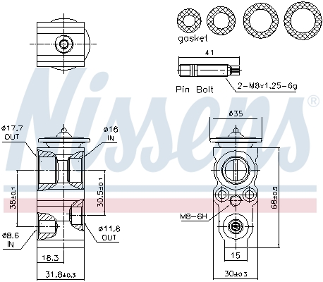 NISSENS 999482 Expansion...
