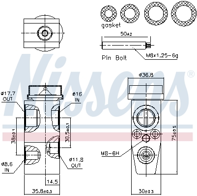 NISSENS 999484 Expansion...