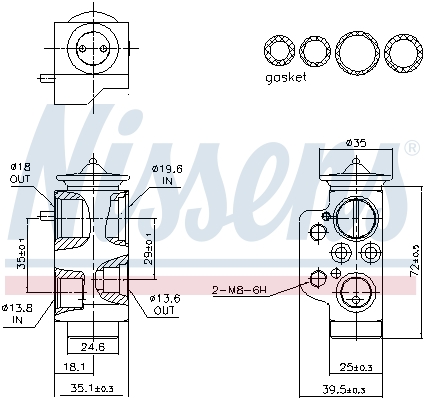 NISSENS 999485 Expansion...