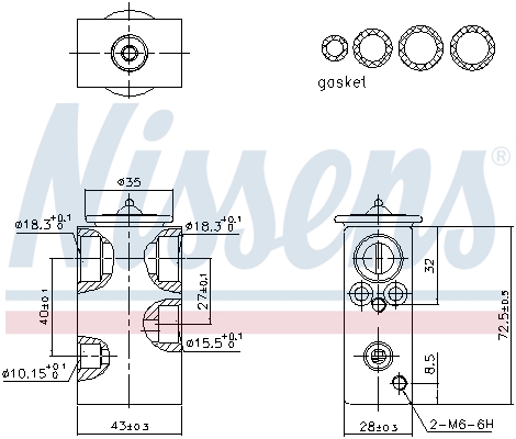 NISSENS 999487 Expansion...
