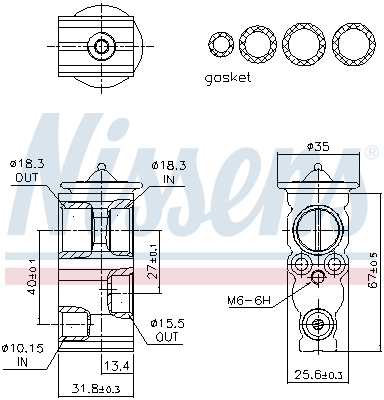 NISSENS 999488 Expansion...