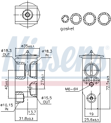 NISSENS 999489 Expansion...
