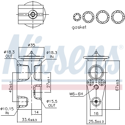 NISSENS 999491 Expansion...