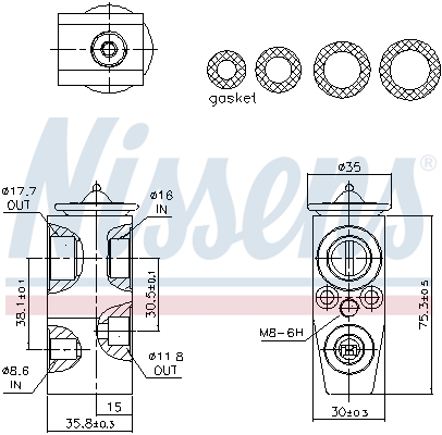 NISSENS 999493 Expansion...