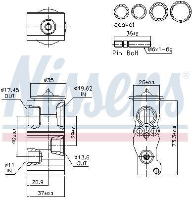 NISSENS 999541 Expansion...